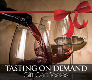 Tasting On-Demand Gift Certificate