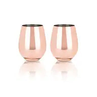 Summit™ Copper Stemless Wine Glasses