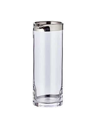 Anise Carafe, Mouth-blown Crystal Glass With Platinum Rim